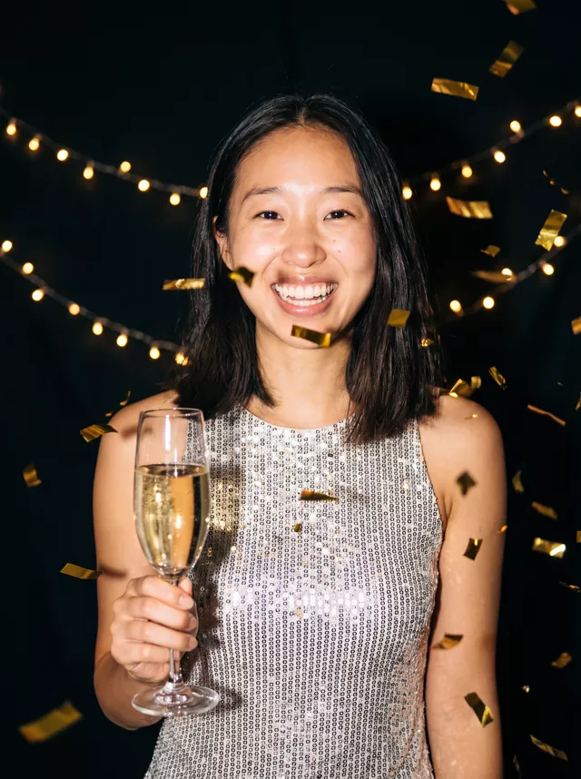 New Year's Eve Glam — example result